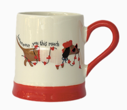 Mug Teckel L9,1 P9 H8cm 32,5cl