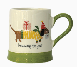 Mug Teckel L9,1 P9 H8cm 32,5cl