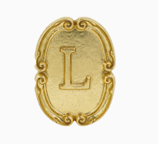Déco murale alphabet L L7,2 P1,2 H10cm