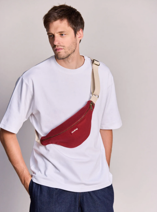 Sac banane olivia bordeaux