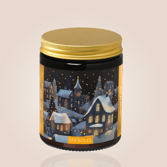 Bougie Village de Noël 140g