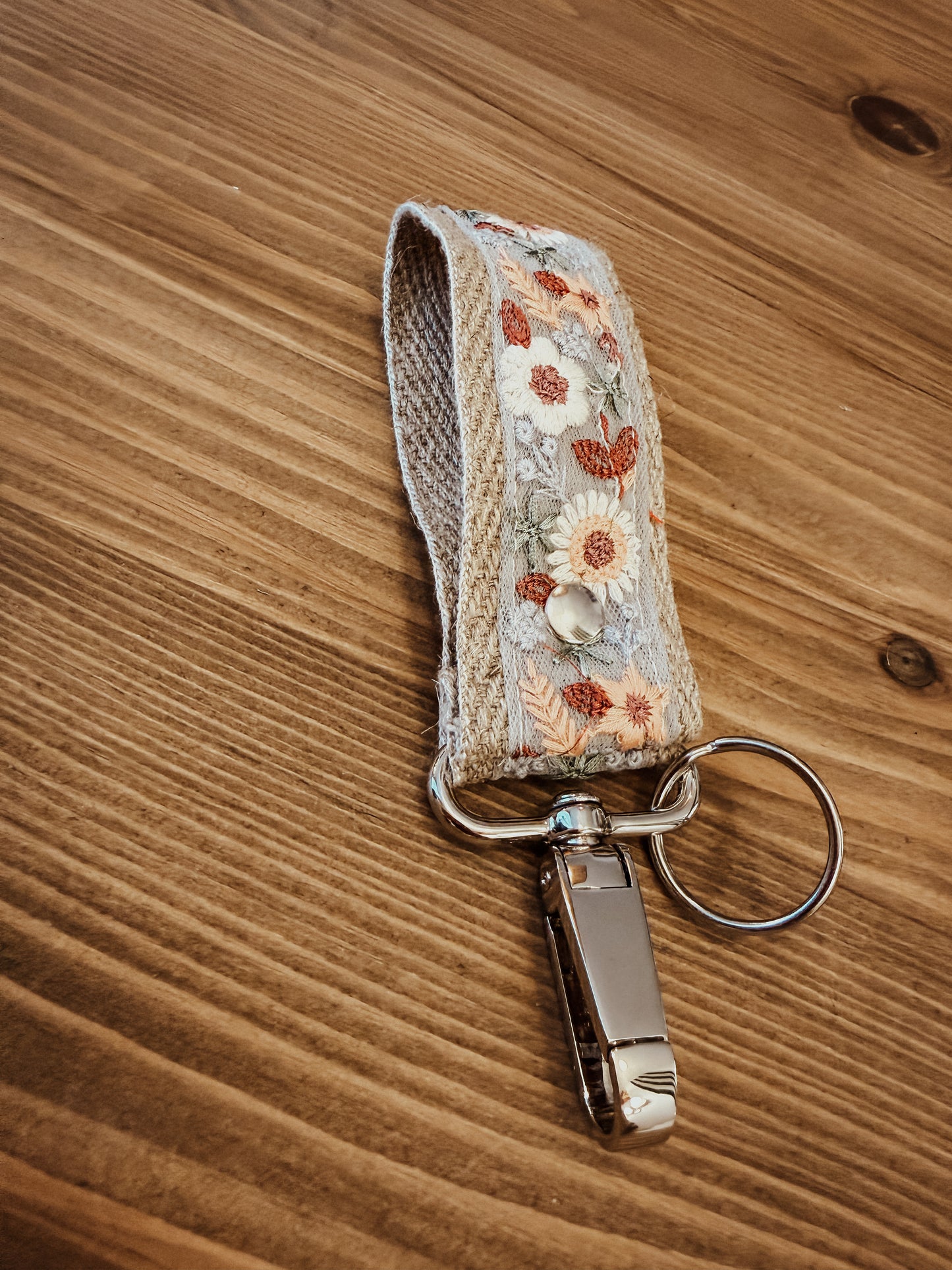 SANGLE PORTE CLÉ GALONS INDIEN