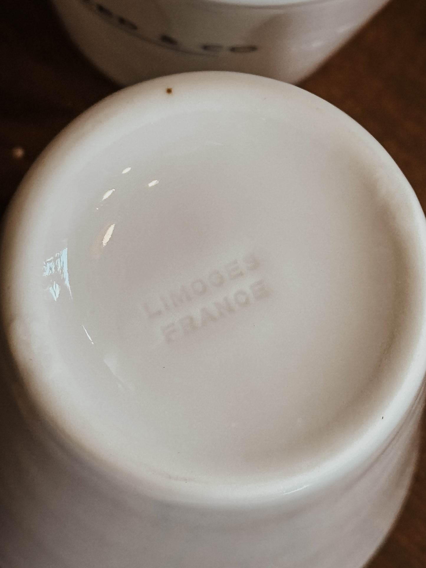 Bougie 140 Gr "ARED & CO" - Porcelaine de Limoges - Fleur de coton