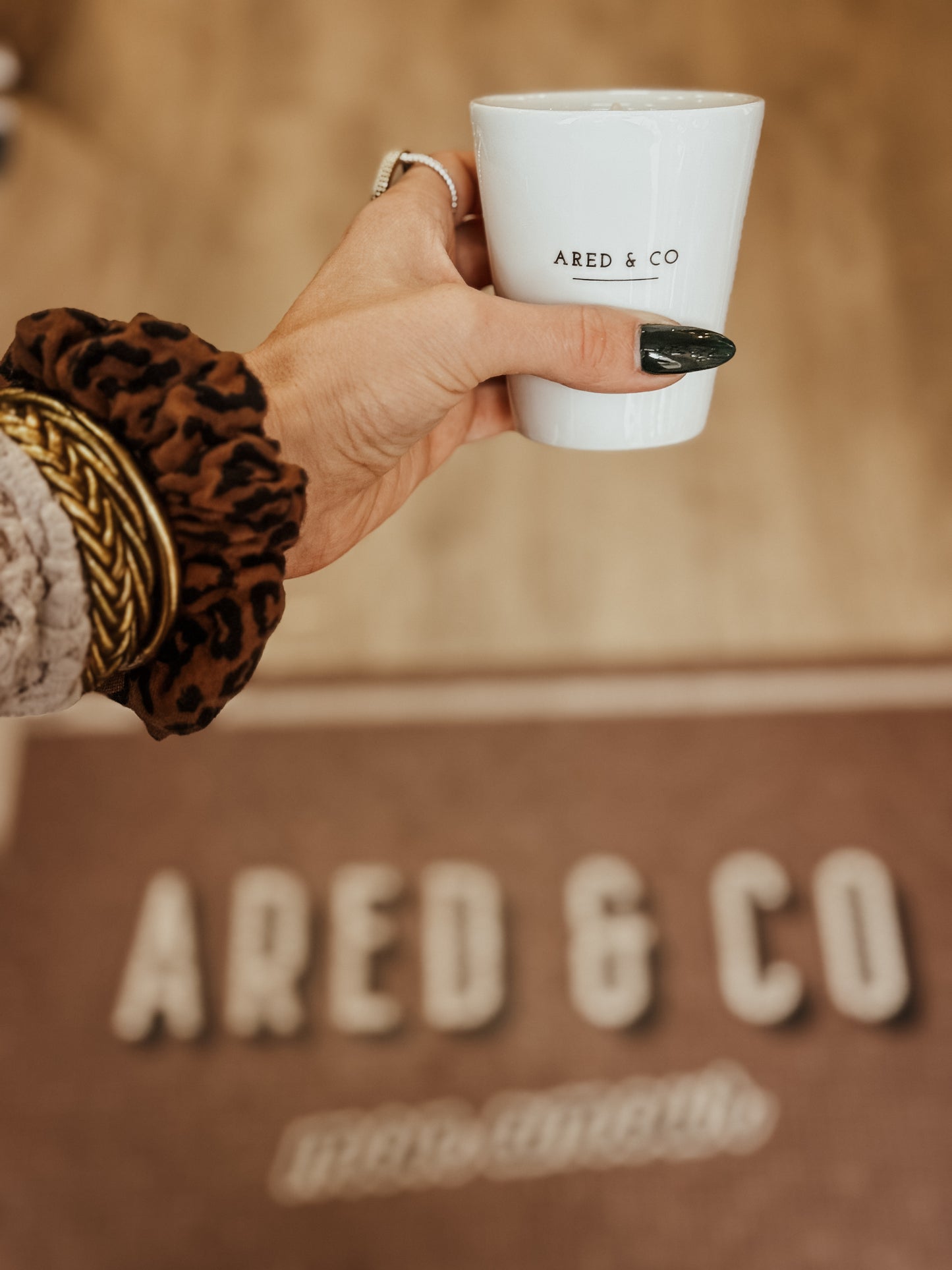 Bougie 140 Gr "ARED & CO" - Porcelaine de Limoges - Fleur de coton